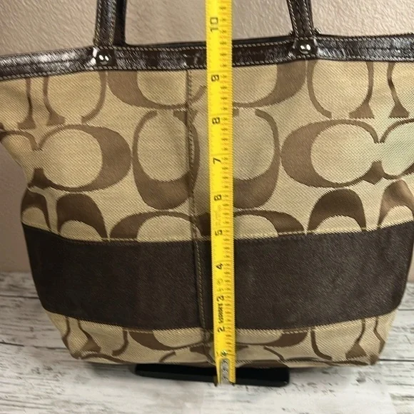 Coach Canvas Shoulder Bag - Picture 11 of 15